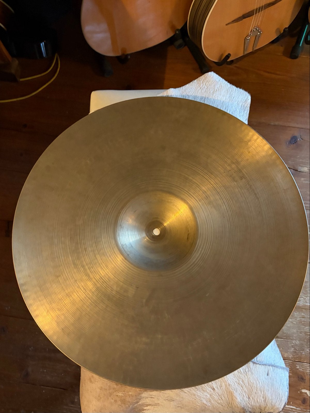 20” A Zildjian Ride (1960s) 2600g, Gebruikt, Usa, Bekkens@hermanJager.nl, Drums of Percussie