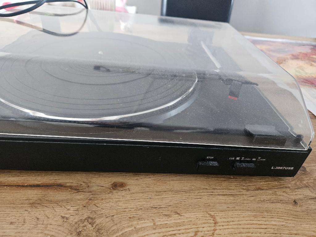 Lenco L-3867 us platen speler, Audio, Tv en Foto, Platenspelers, Gebruikt, USB-aansluiting, Platenspeler, Ophalen