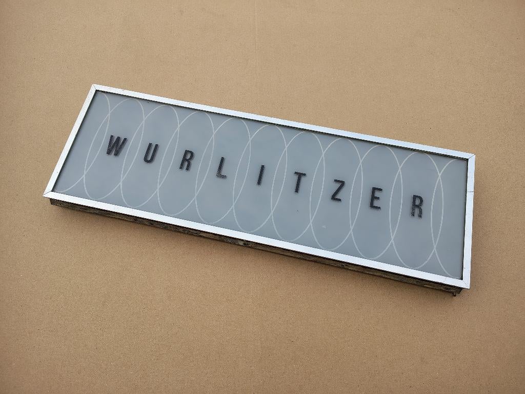 Front Paneel Wurlitzer 3000/ 3010 (1966) jukebox, Verzenden, Gebruikt, 1950 tot 1960, Seeburg