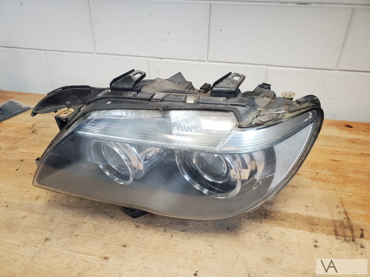 BMW 7 serie E65 facelift XENON koplamp + module links 05-09, Auto-onderdelen, Gebruikt, -, -, Ophalen of Verzenden