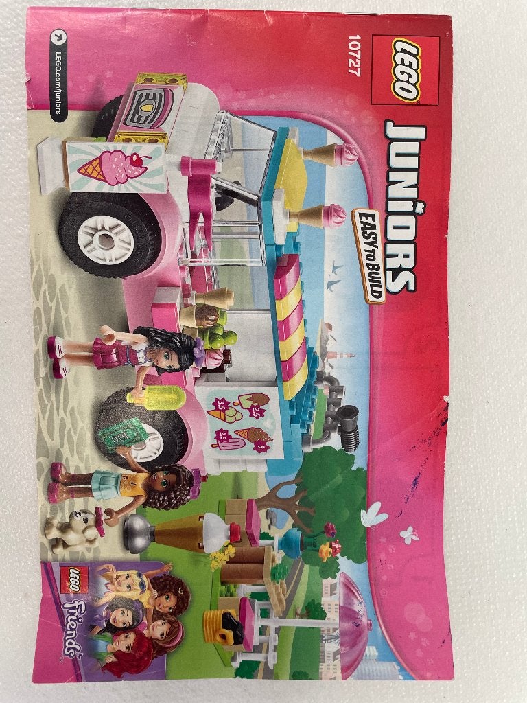 LEGO Juniors - Emma's ijswagen -10727, Lego, Ophalen of Verzenden, Zo goed als nieuw, Complete set
