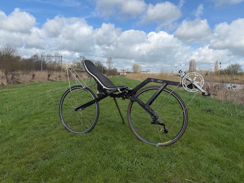 Flevobike Racer Ligfiets in goede staat, Fietsen en Brommers, Fietsen | Ligfietsen, Ophalen, Gebruikt, Onderstuur, Flevobike