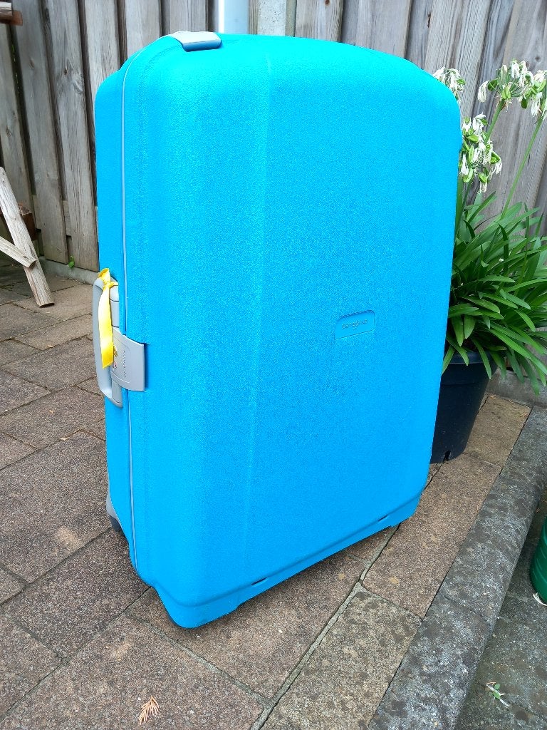 Samsonite Koffer, Sieraden, Tassen en Uiterlijk, Koffers, Gebruikt, Hard kunststof, 45 tot 55 cm, Wieltjes