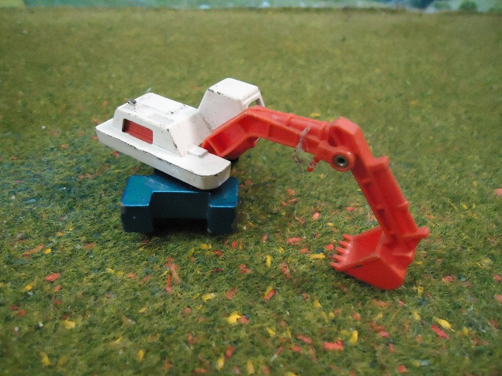 1:100 Mobile Excavator Digger Corgi Juniors 77 graafmachine, Ophalen of Verzenden, Gebruikt, Auto