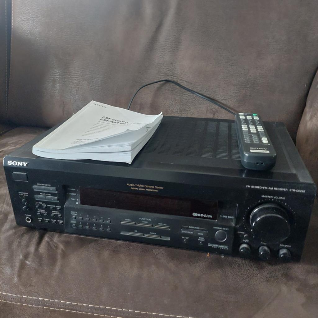 Sony STR-DE235 Audio/Video Control Center Receiver, Gebruikt, Ophalen of Verzenden, 60 tot 120 watt, Sony