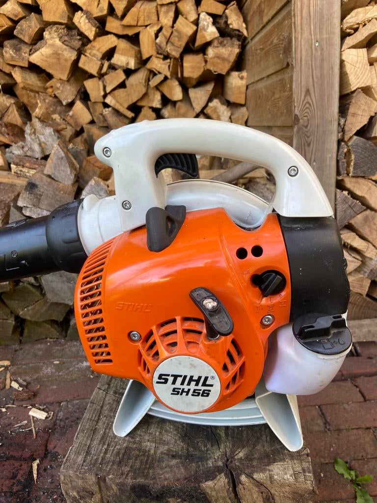 Stihl SH 56 Bladblazer, Tuin en Terras, Ophalen, Zo goed als nieuw