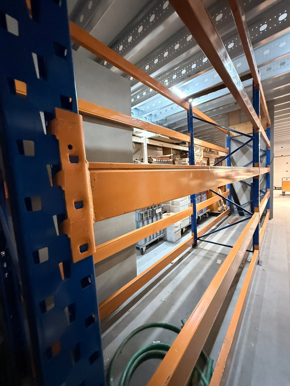 DUWIC Pallet- magazijnstellingen - 3 staanders 20 liggers, Ophalen, Gebruikt