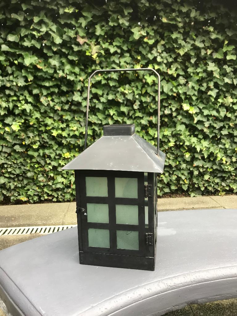Buiten Lantaarn, Tuin en Terras, Gebruikt, Staande lamp, Ophalen of Verzenden, Netvoeding