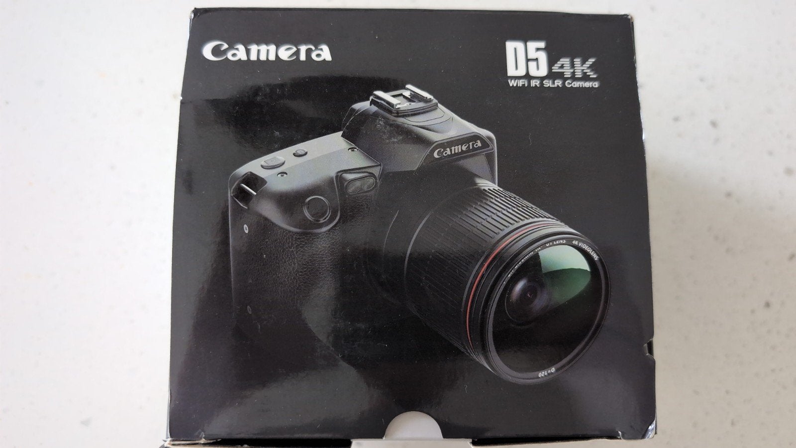 D5 4K WiFi IR SLR Camera - Nieuw in doos, Ophalen, Ingebouwde flitser, Nieuw, Compactcamera