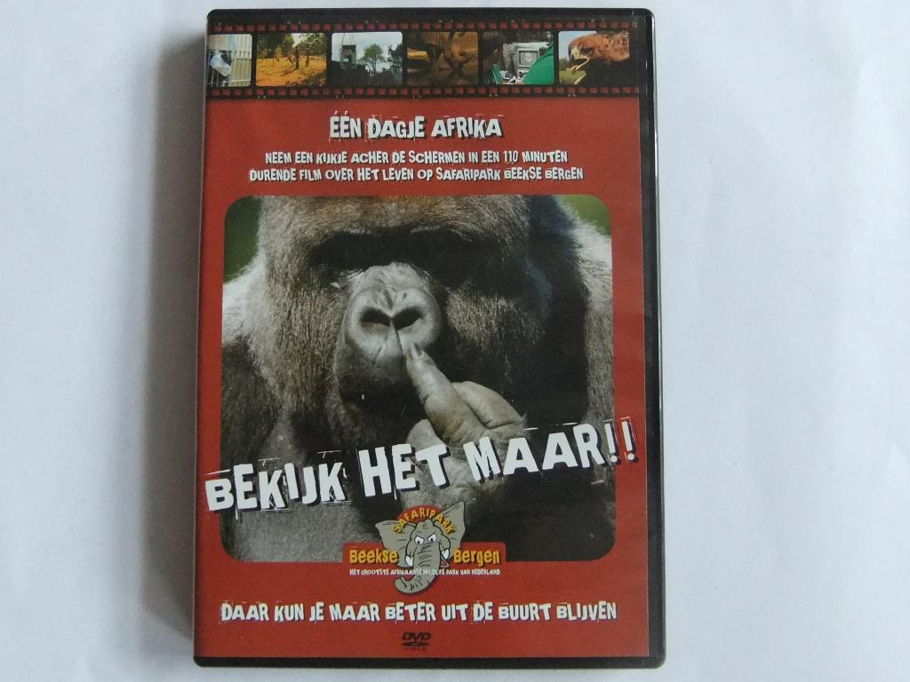 Een Dagje Afrika - Safaripark Beekse Bergen DVD(bvj), Cd's en Dvd's, Verzenden, Alle leeftijden, Zo goed als nieuw, Dieren