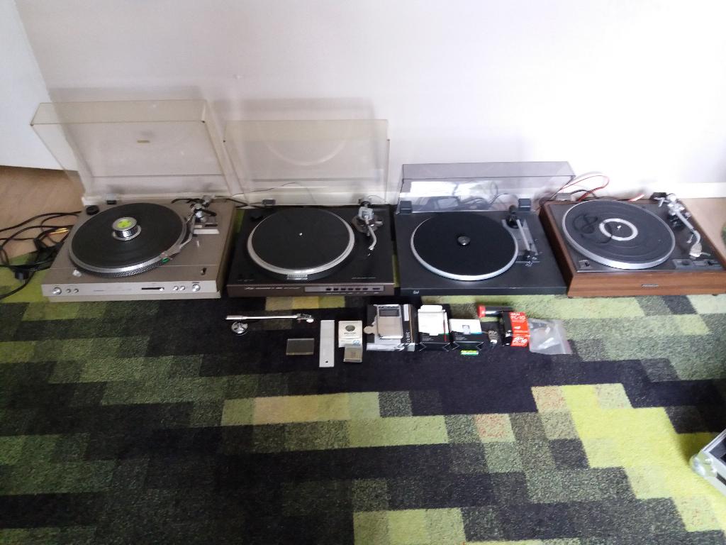 4 x draaitafel (o.a. Pioneer PL-520)  + méér!, Ophalen, Gebruikt, Automatisch, Pioneer