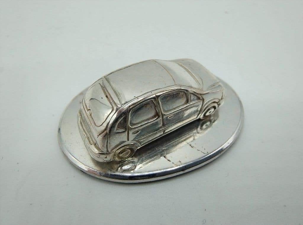 Zilveren miniatuur, Citroën C3, Verzenden, Zo goed als nieuw, Auto's