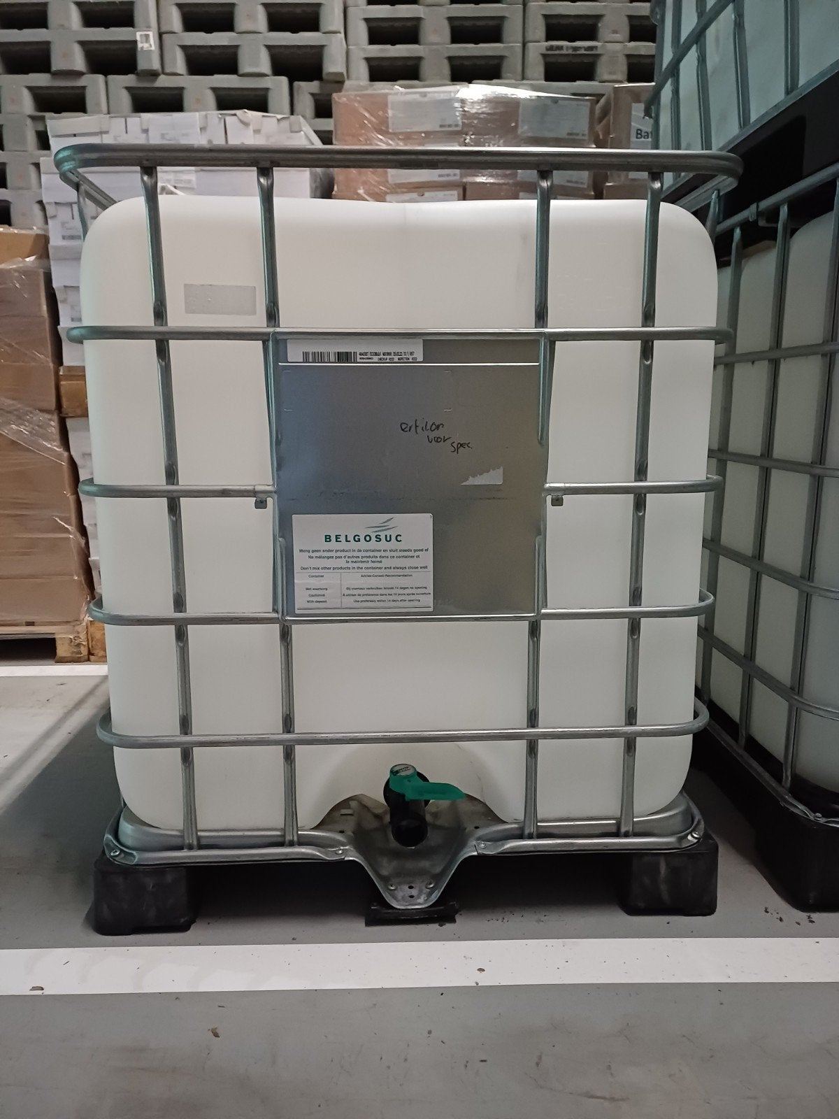 IBC's 1000 liter, schoon en netjes. GMP+ geschikt, 150 liter of meer, Ophalen of Verzenden, Zo goed als nieuw
