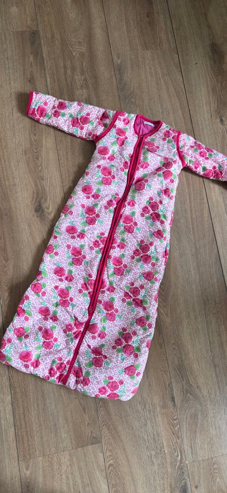HEMA babyslaapzak 86-104 cm met afritsbare mouwen, Ophalen, Gebruikt, Hema, Roze