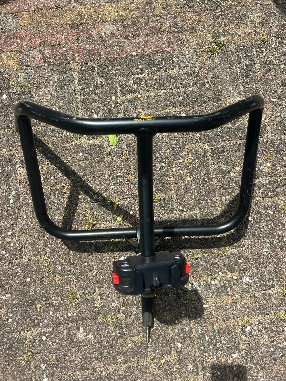 Steco Ukkie-Mee moederstuur - mat zwart, Ophalen, Gebruikt