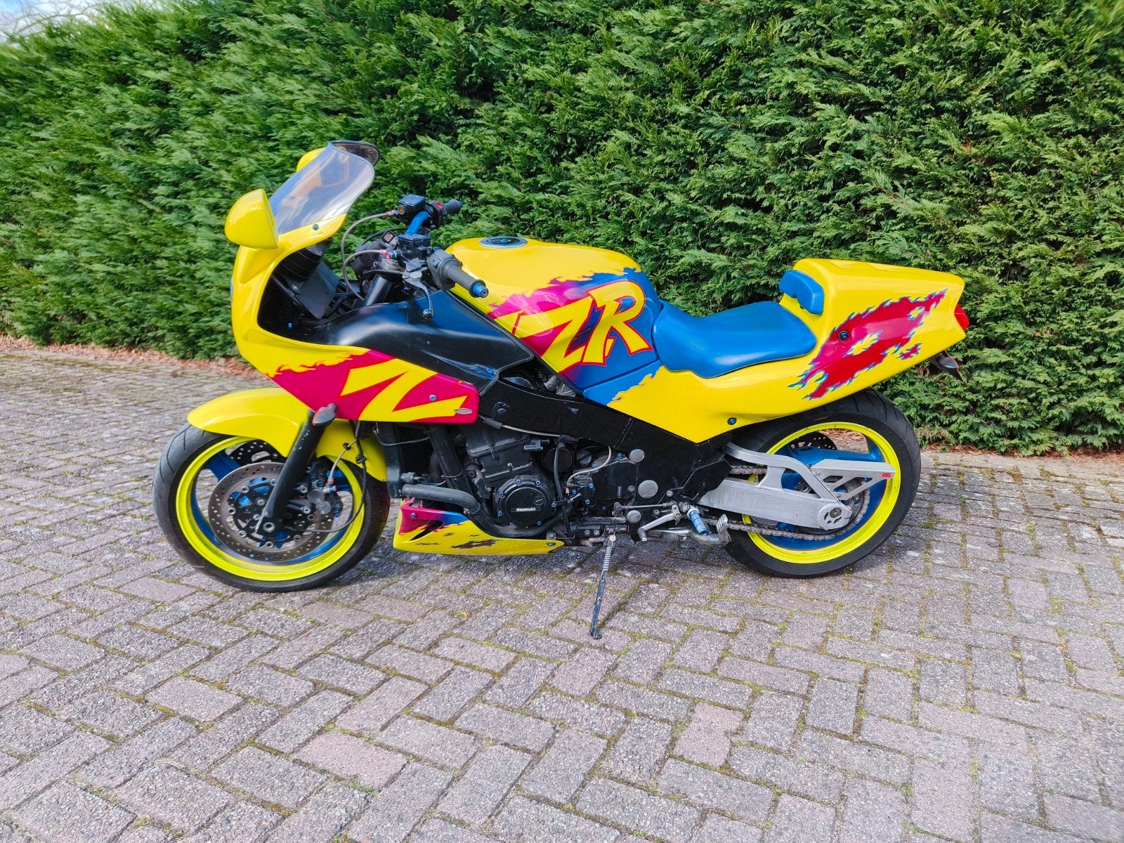Kawasaki ZZ-R 1100, Sportuitlaat, 4 cilinders, Motorrijbewijs A, Particulier