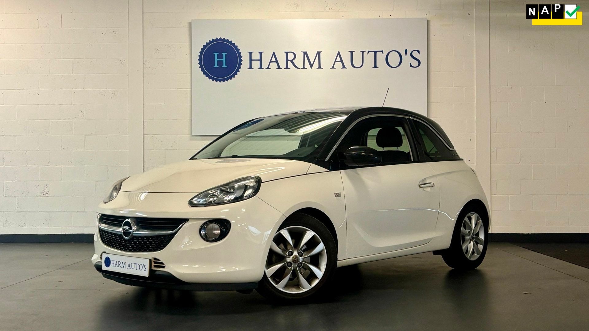 Opel ADAM 1.0 Turbo Jam Favourite, Voorwielaandrijving, 1041 kg, 4 stoelen, Wit