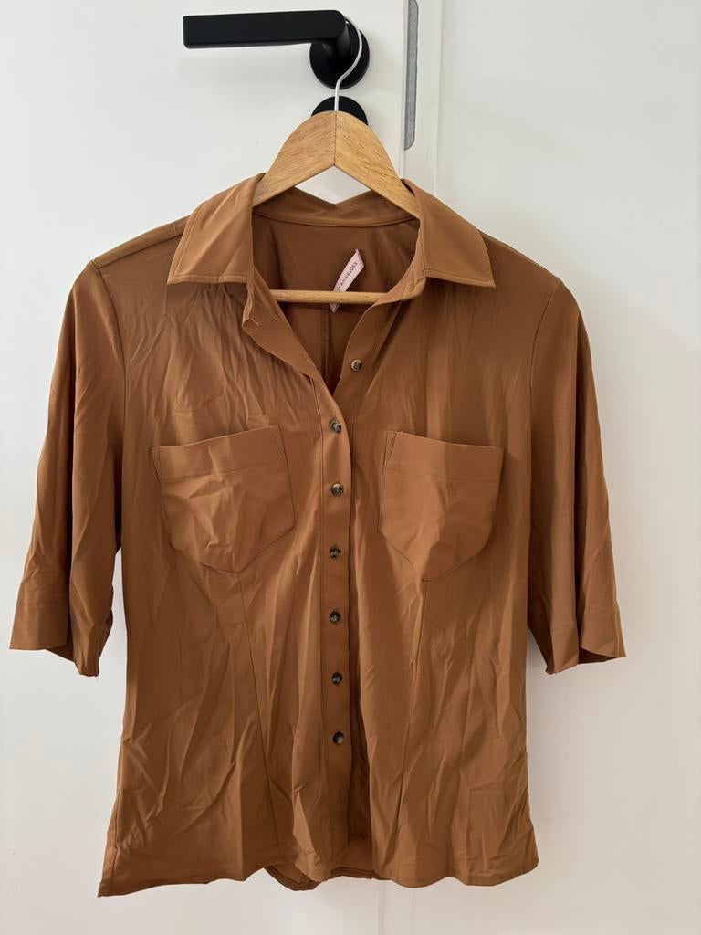 Blouse Studio Anneloes caramel maat S, Ophalen of Verzenden, Zo goed als nieuw