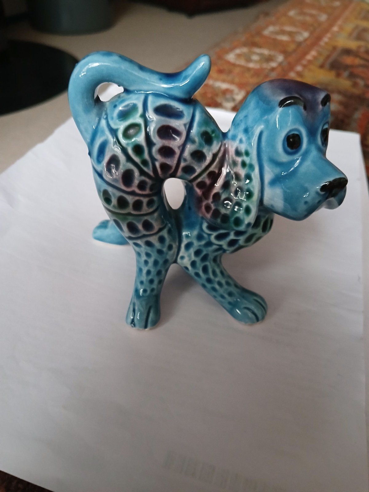 keramieken hond, Ophalen of Verzenden, Zo goed als nieuw, Dier