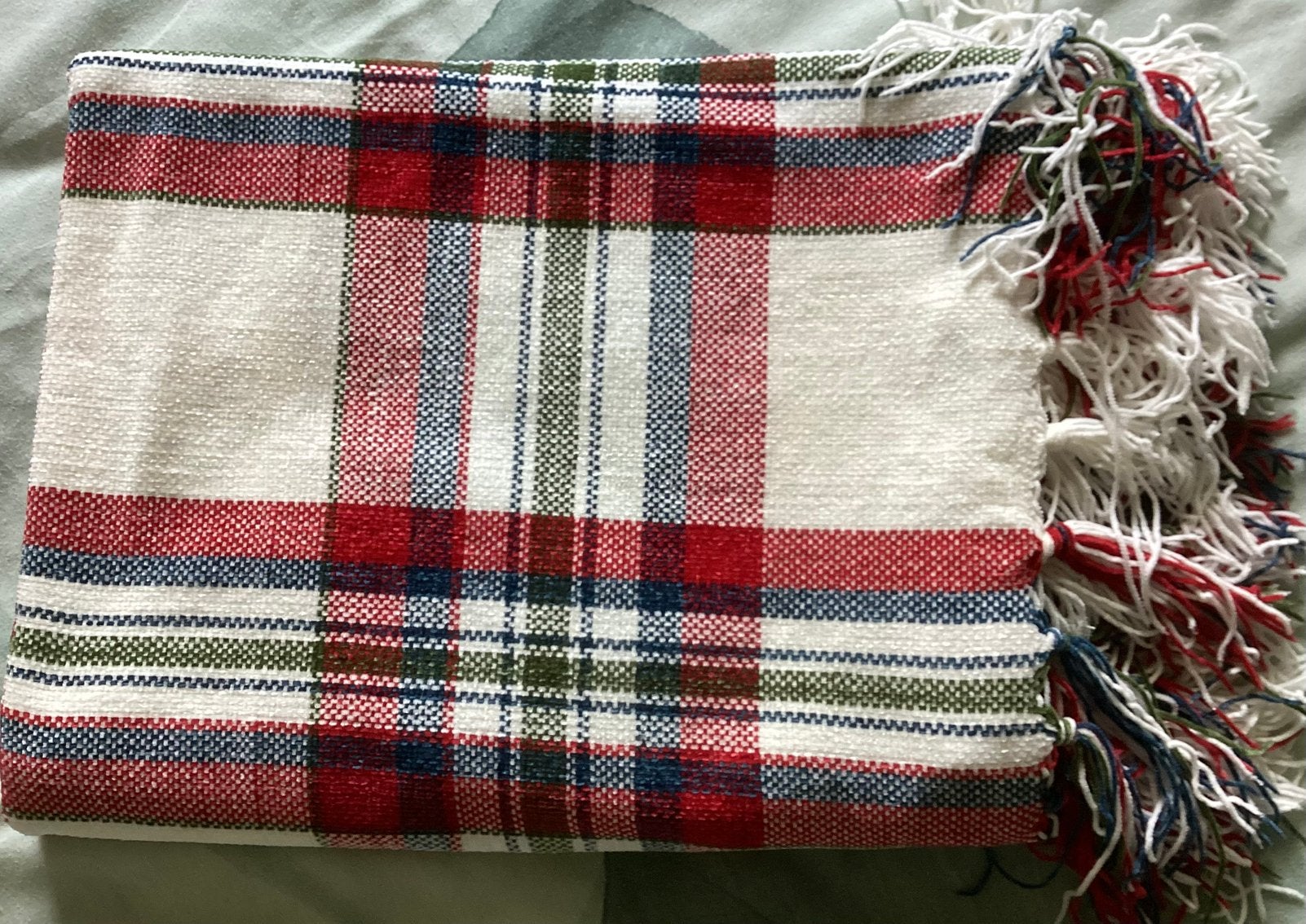 Plaid met franjes, Ophalen of Verzenden, Nieuw