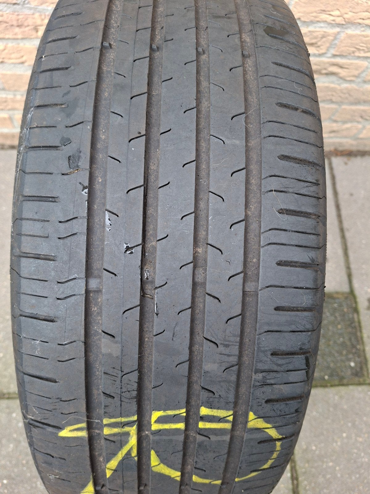 Continental zomerbanden 215/55 R17 - Zeer goede staat, Ophalen, 17 inch, Band(en), Zomerbanden