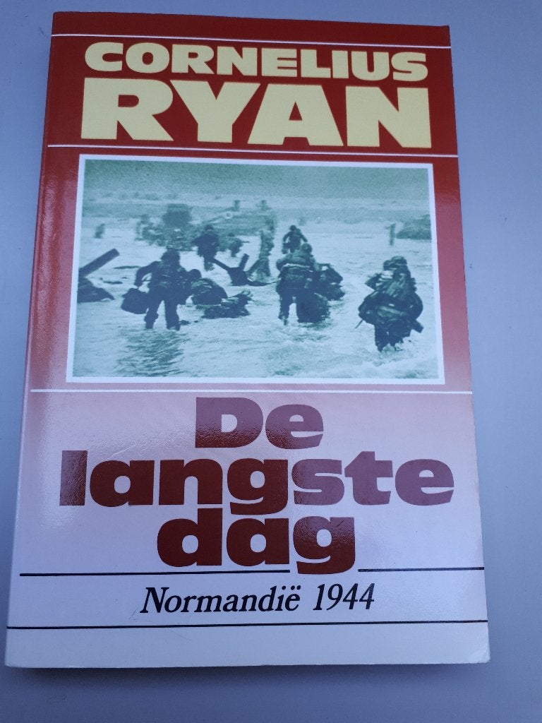 cornelius ryan de langste dag normandie 1944, Ophalen of Verzenden, Tweede Wereldoorlog, Gelezen, Overige onderwerpen