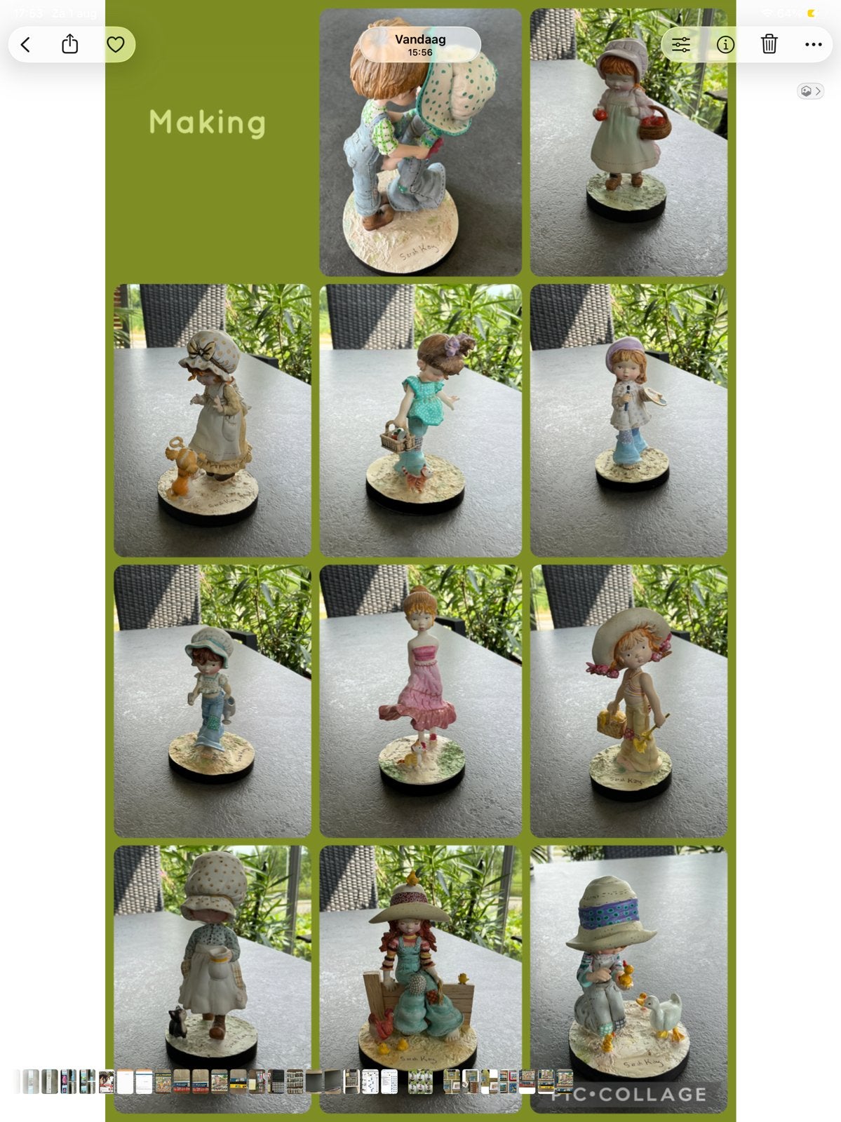 11 beeldjes van Sarah Kay - zie omschrijving - opbrengst KWF, Verzamelen, Beelden en Beeldjes, Ophalen of Verzenden, Gebruikt