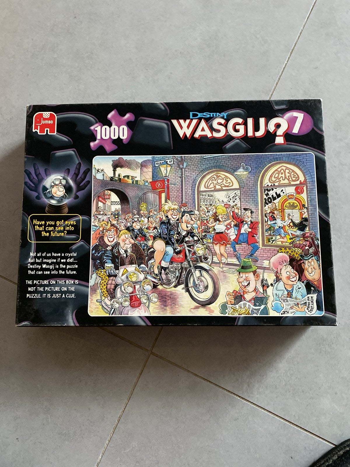 Wasgij? Destiny 7 - Rock Around the Clock 1000 stukjes, Ophalen of Verzenden, 500 t/m 1500 stukjes, Gebruikt, Legpuzzel