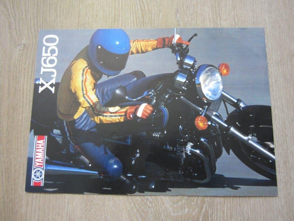 Yamaha XJ 650 brochure folder 1982, Ophalen of Verzenden, Yamaha