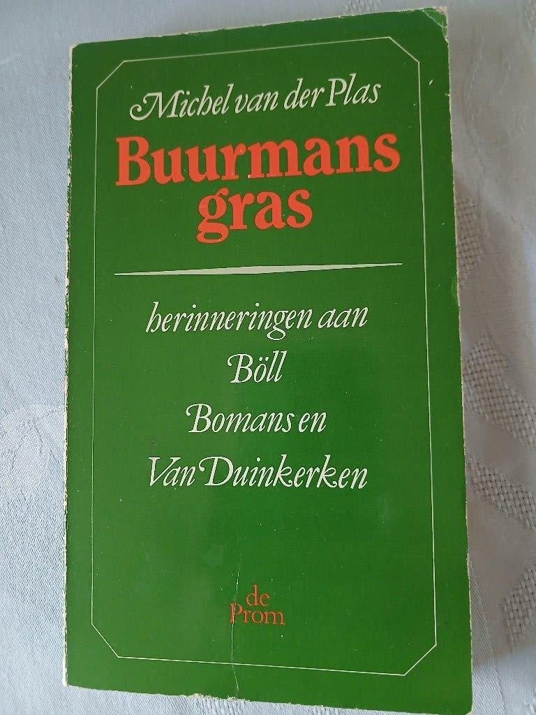 Buurmans gras Michel van der Plas Herinneringen aan Bomans, Gelezen, Kunst en Cultuur, Ophalen of Verzenden, Michel van der Plas