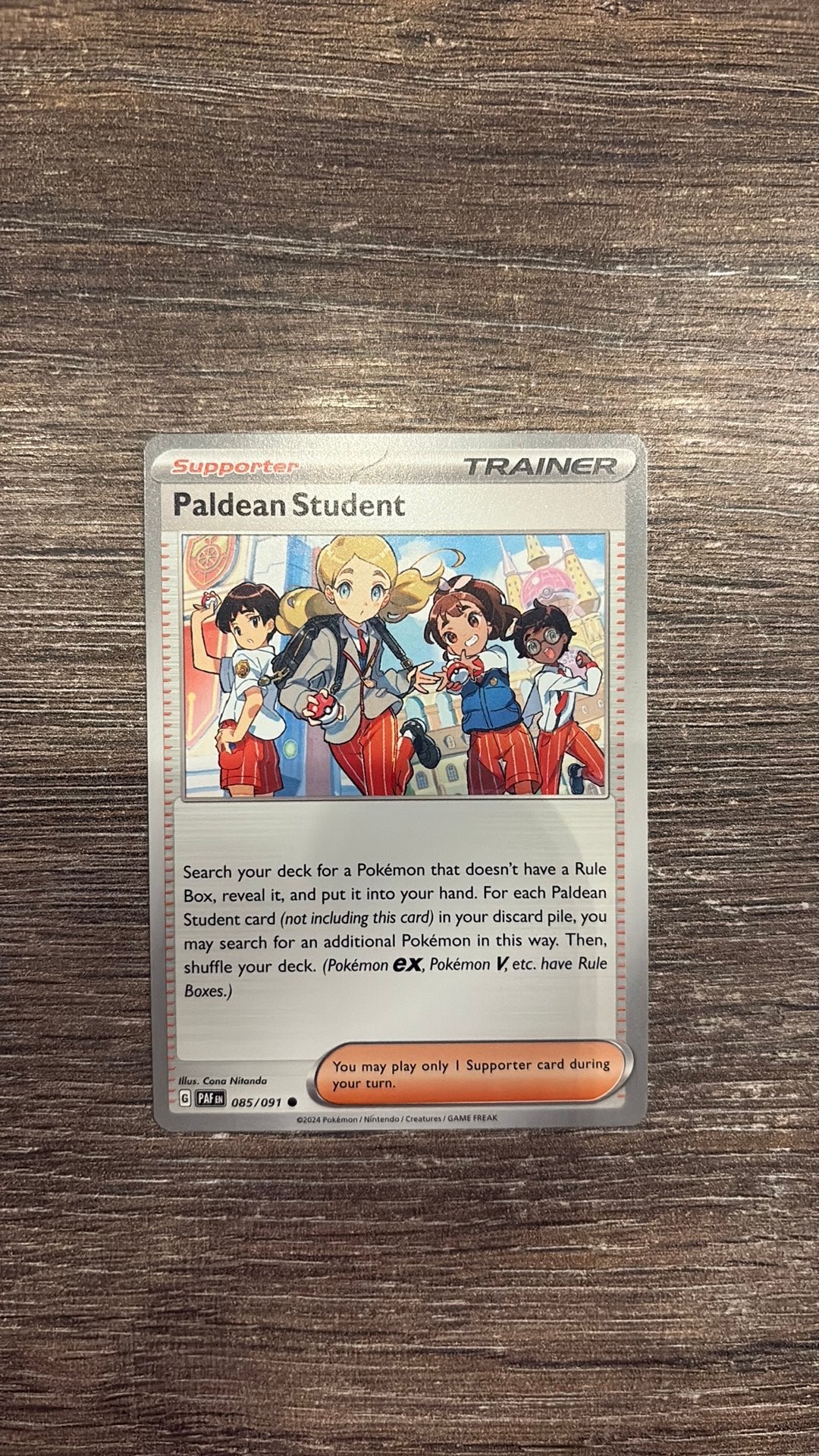 PAF Paldean Student 085/091, Ophalen of Verzenden, Zo goed als nieuw