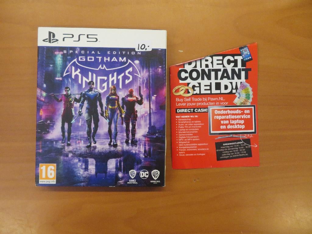 Playstation 5 (PS5) Gotham Knights | Pawn Eindhoven, Spelcomputers en Games, Games | Sony PlayStation 5, Ophalen, Gebruikt