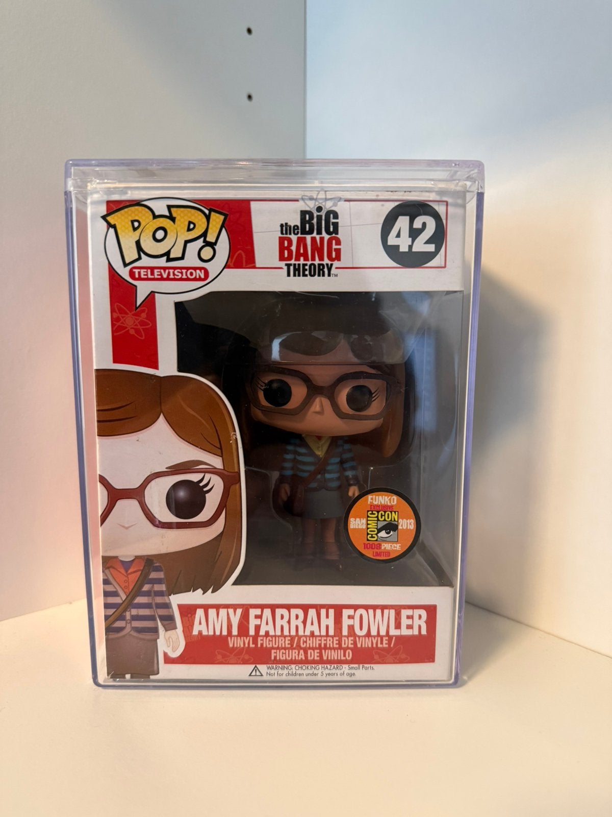 Funko Pop! Amy Farrah Fowler #42 – SDCC 2013 (LE 1008 pcs), Verzamelen, Ophalen of Verzenden, Zo goed als nieuw
