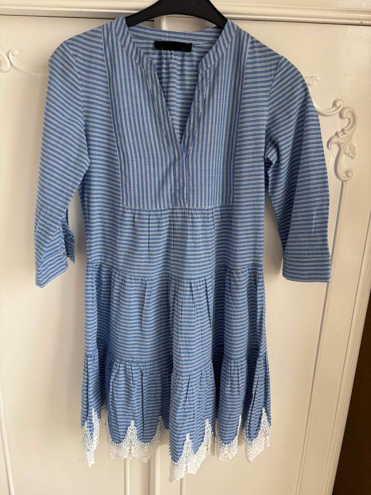 Nieuwstaat blouse jurk Hallhuber maat 34, Overige kleuren, Ophalen of Verzenden, Zo goed als nieuw, Knielengte