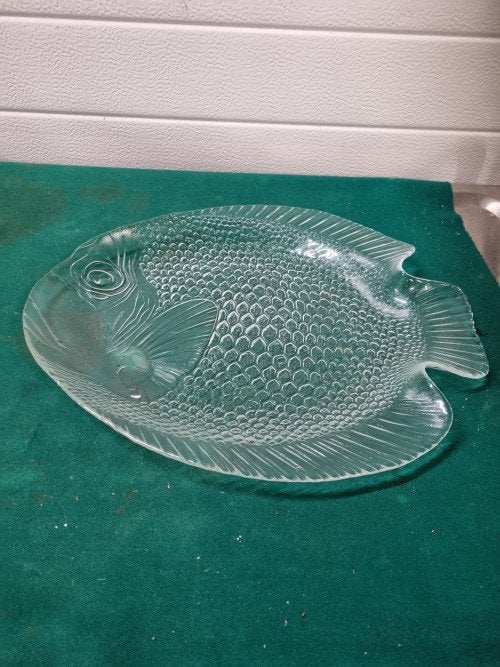 visschaal glas groot vijf stuks, Ophalen of Verzenden, 'T Olde Gre-j, Info@toldegrej.nl, Endepoelstraat 20f Didam