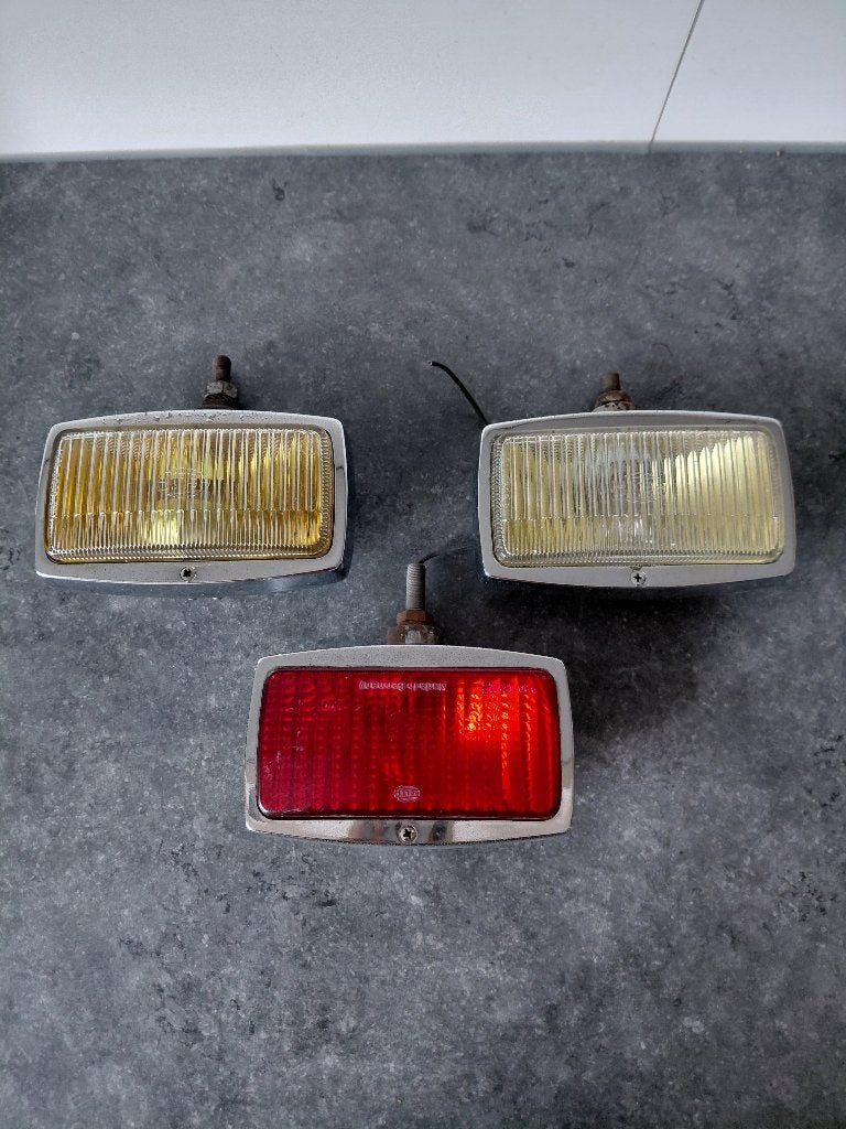 Set Hella 138 ZNX Mistlampen Early Bay Ambulance T1 T2 VW, Ophalen of Verzenden, Gebruikt