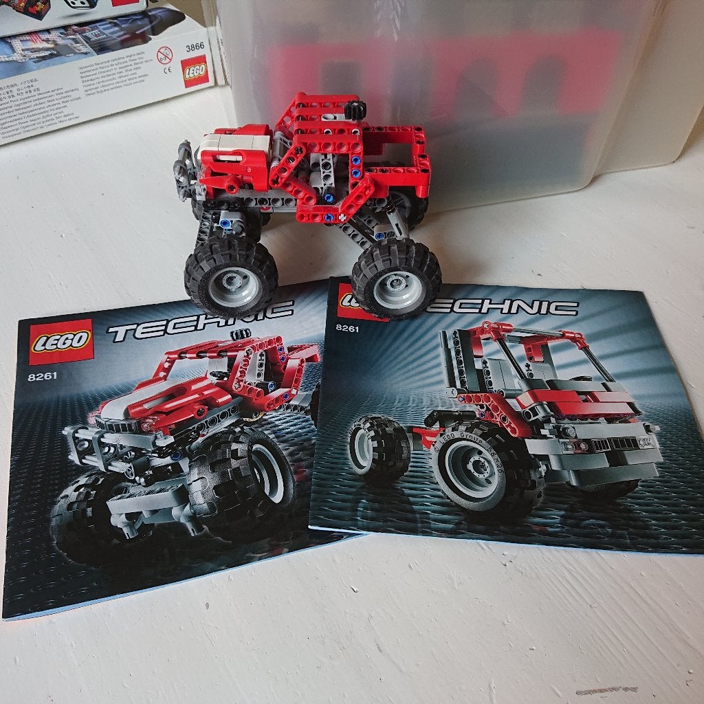 Lego 8261, Kinderen en Baby's, Speelgoed | Duplo en Lego, Gebruikt, Lego, Compleet, Ophalen of Verzenden