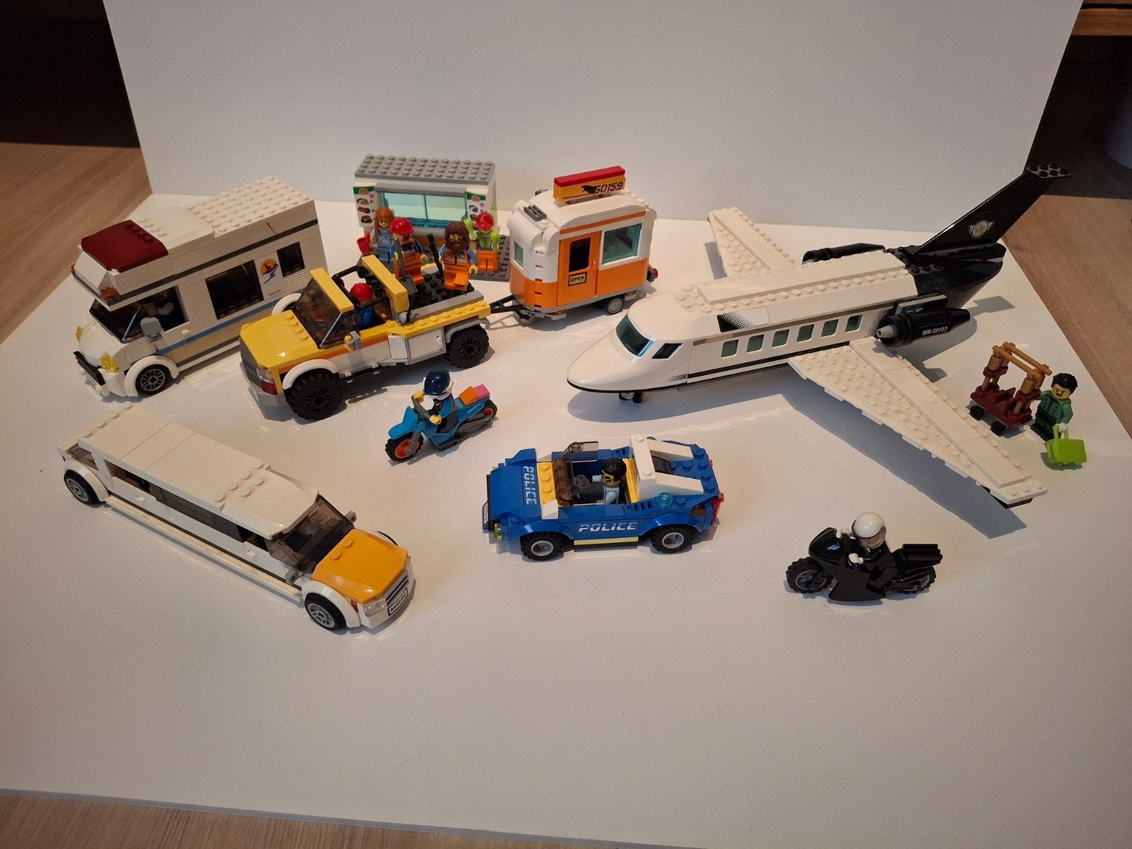 Grote collectie LEGO voertuigen en figuren, Ophalen of Verzenden, Gebruikt, Overige merken
