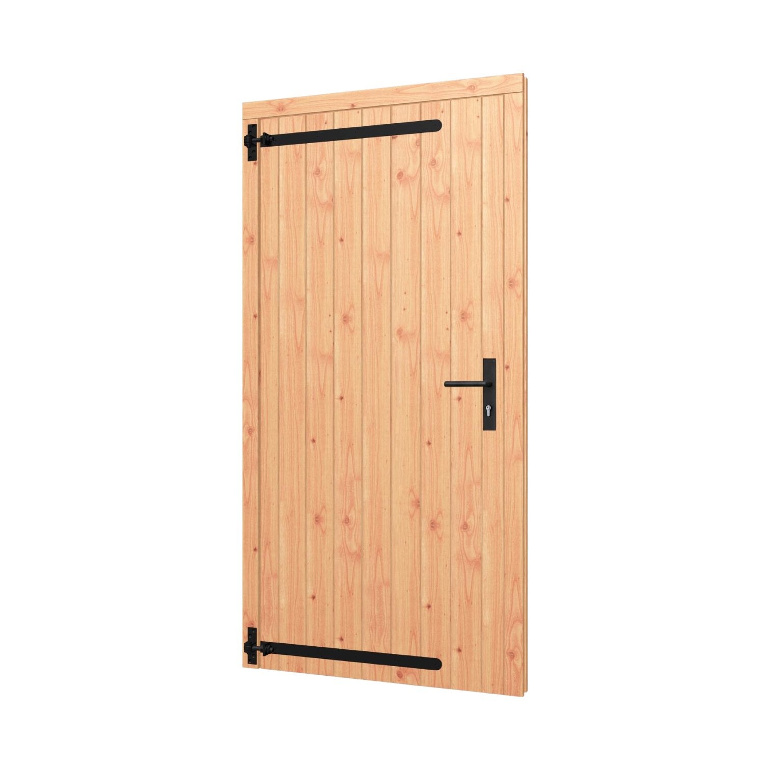 Douglas deur met kozijn, opgeklampte deur 1015x2020mm, 100 tot 120 cm, Dotek, 6744 PT, Nieuw