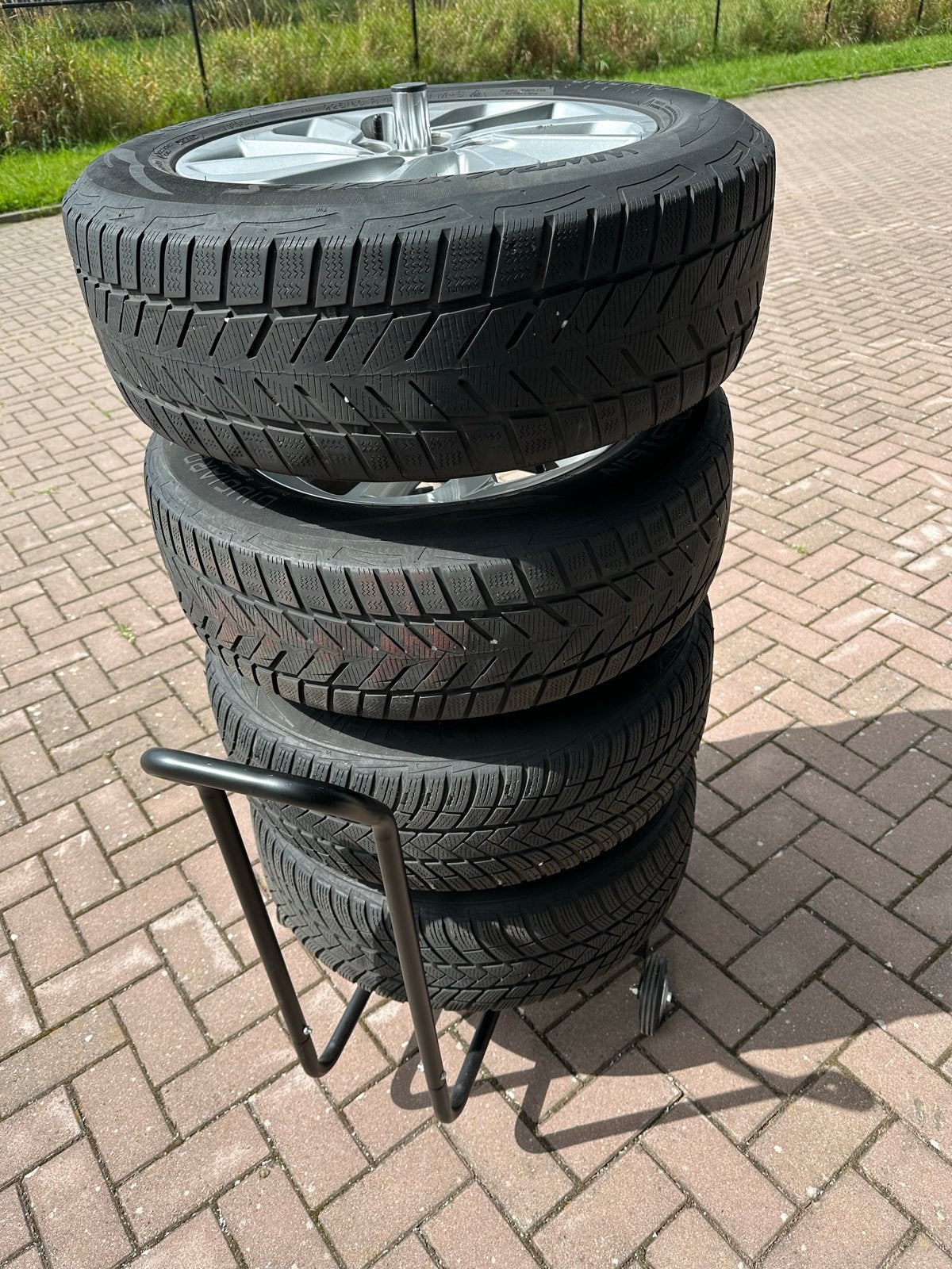 Hyundai velgen 17 inch, tegen elk aannemelijk bod, Ophalen, Gebruikt, Banden en Velgen, 17 inch