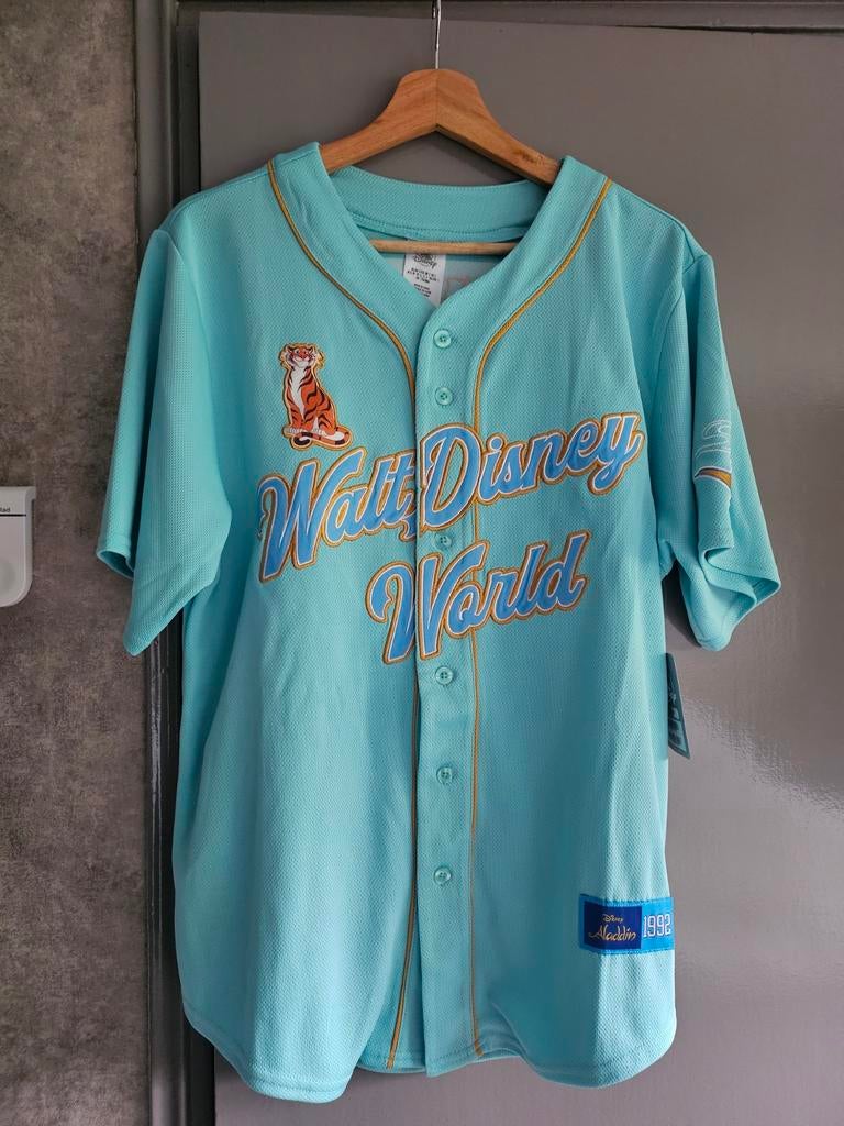 Walt Disney World Princess Jasmine Baseball Jersey S Nieuw, Ophalen of Verzenden, Nieuw, Roze, Korte mouw