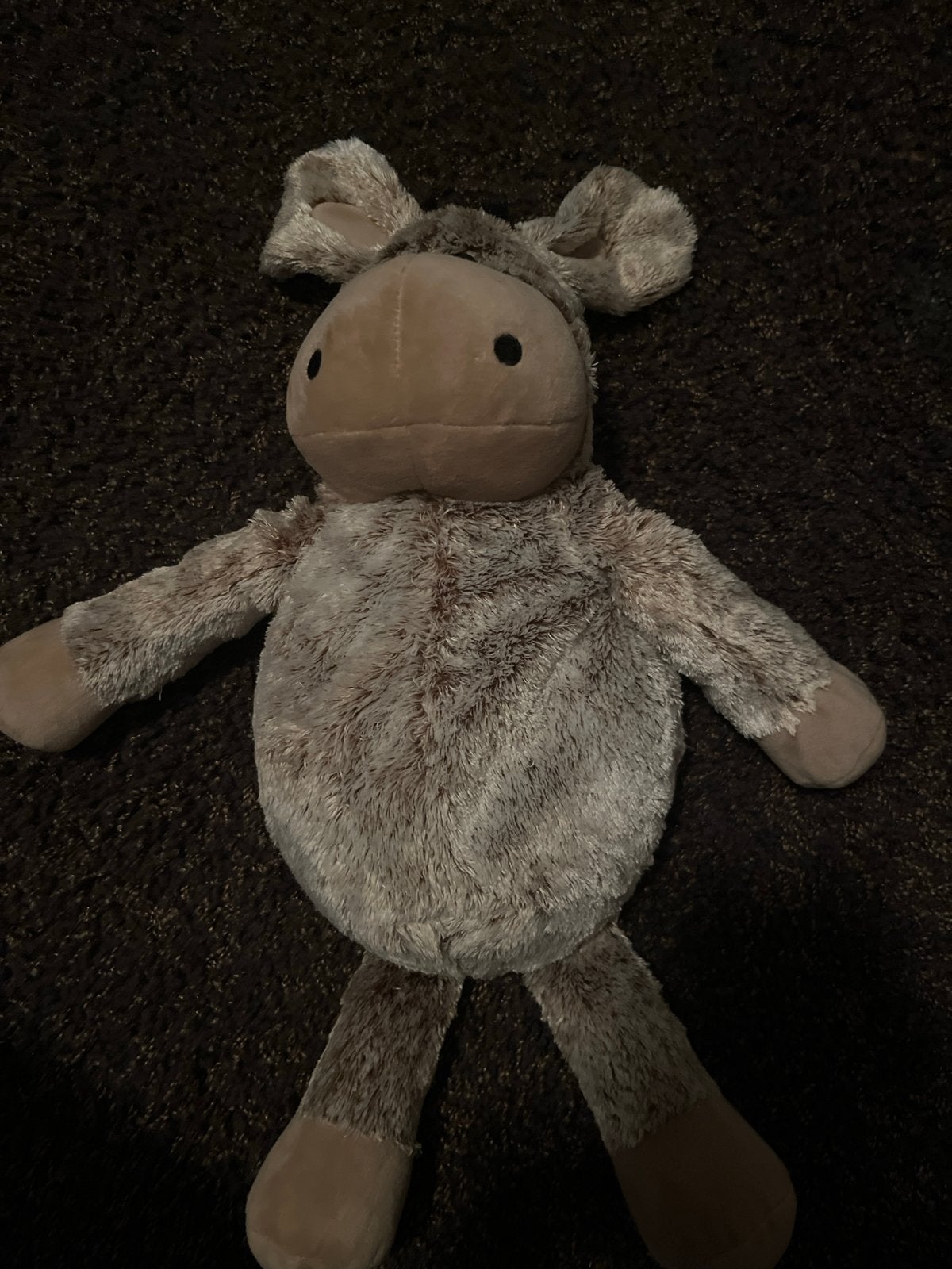 Warmies knuffel ezel - magnetron knuffel, Overige merken, Met geluid, Overige karakters, Overige typen