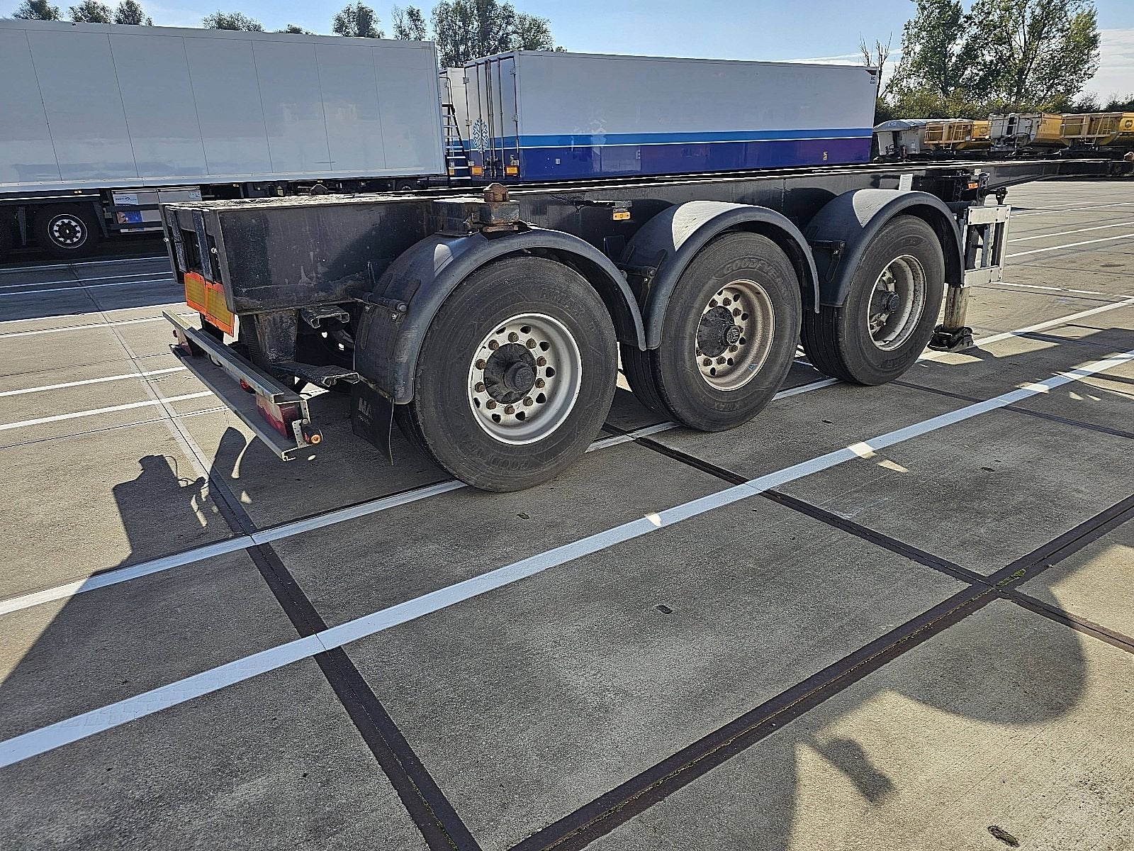 MAFA CONT.SAL40.27E 20 FT TANK BPW DRUM LIFT AXLE, Overige kleuren, Bedrijf, ABS, Aanhangers en Opleggers