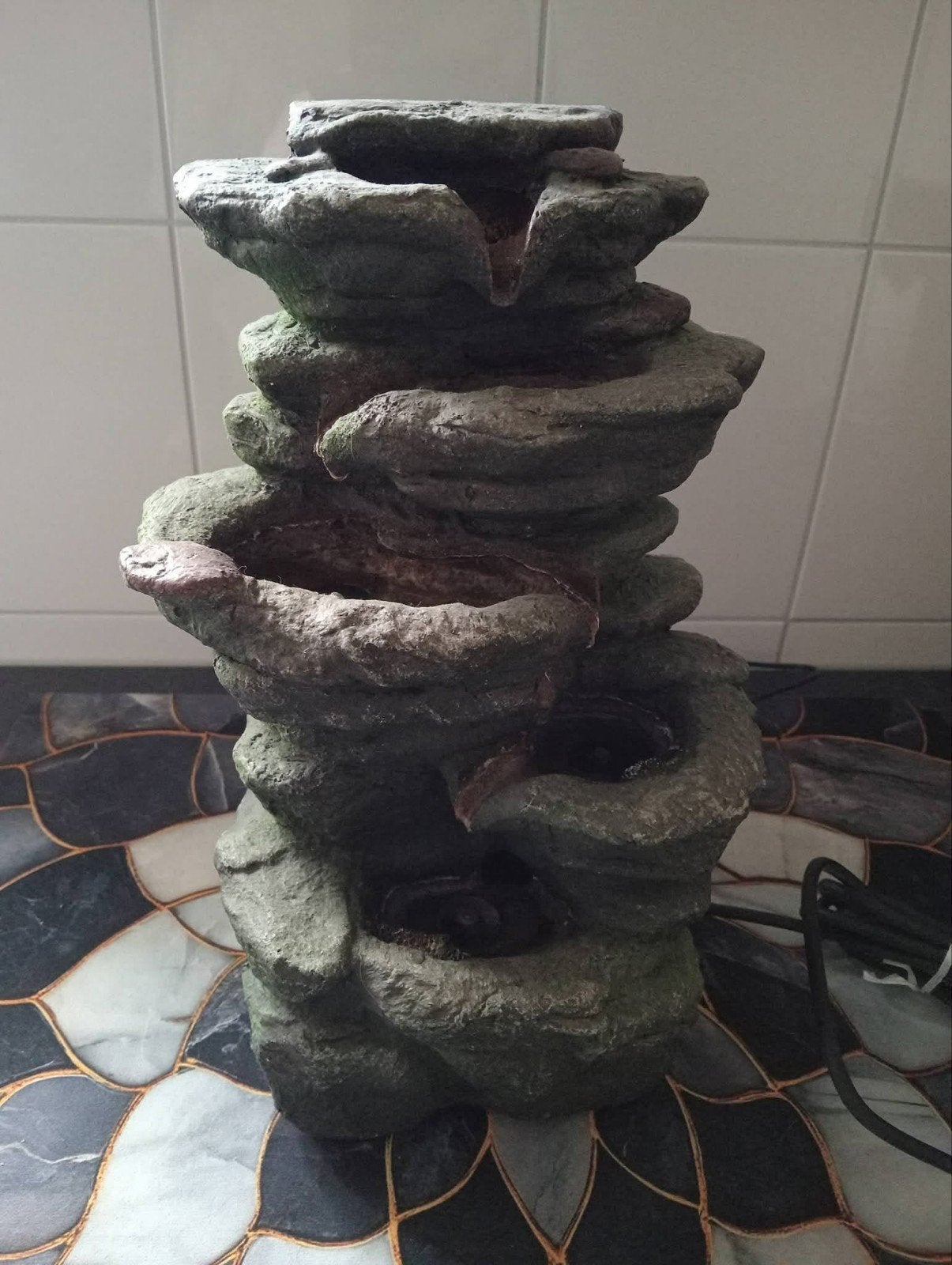 Decoratieve Waterval met LED-verlichting, Ophalen, Gebruikt, Overige materialen, Waterval