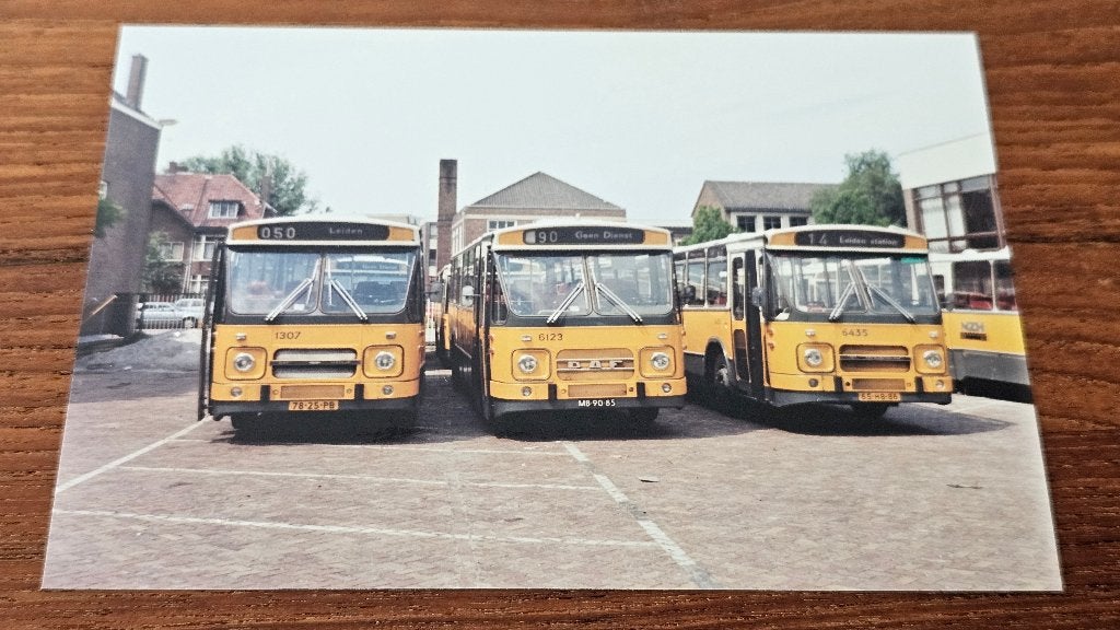 Foto BUS NZH Haarlem 1307, Verzenden, Gebruikt, Bus of Metro, Overige typen