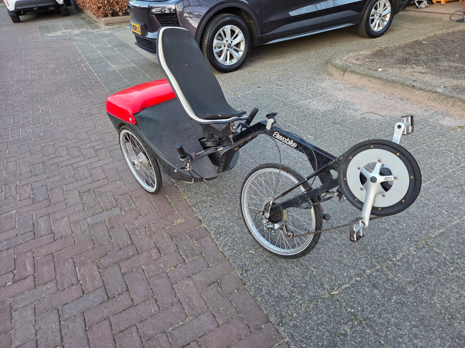 Flevo Trike Ligfiets, Ophalen, Gebruikt, Onderstuur, Flevobike