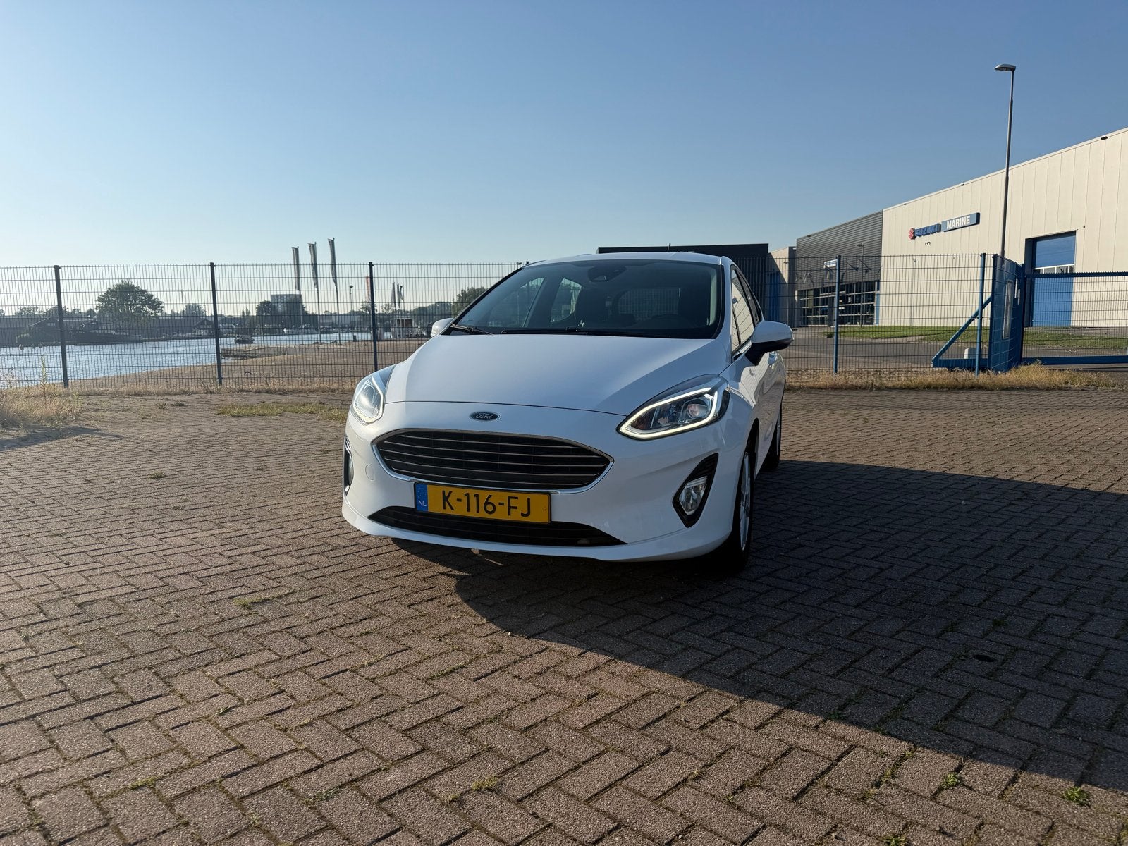 Ford Fiësta 1.0 Ecoboost 100pk 5dr 2020 Wit, Auto's, Ford, Voorwielaandrijving, Stof, Zwart, 580 kg