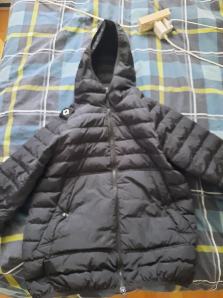 Ma.strum down hooded jacket, Maat 52/54 (L), Verzenden, Zwart, Ma.strum