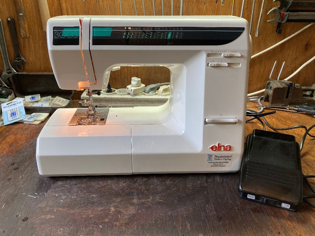 Elna 3003 - kwaliteit voor beginner en gevorderde, Hobby en Vrije tijd, Naaimachines en Toebehoren, Overige merken, Gebruikt, Zwitserland