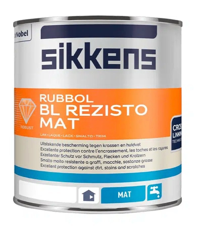 Sikkens Rubbol BL Rezisto Mat 1L, -, Wit, -, Nieuw